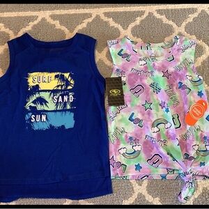 Girls 4t/5t tank tops NWT